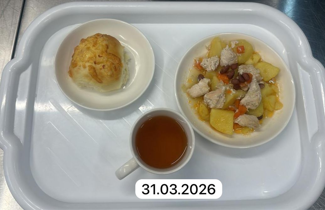 Күнделікті меню 31.03.2026